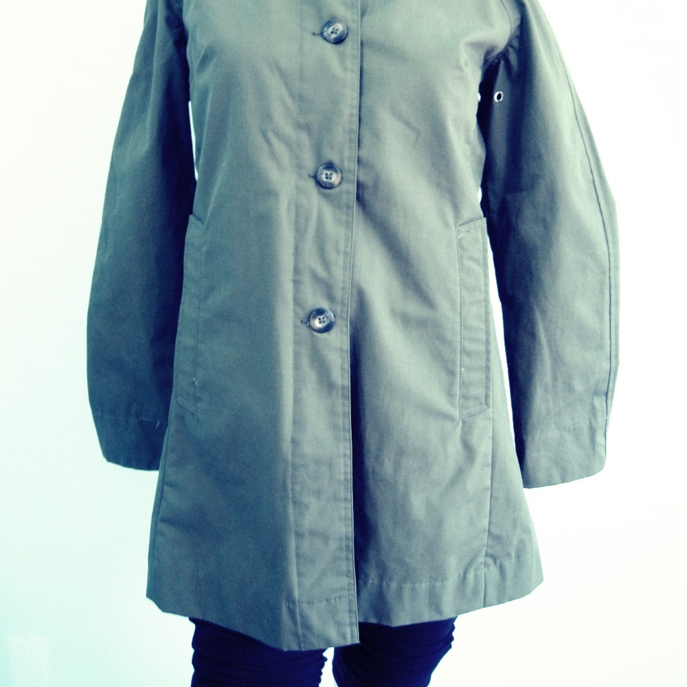 🔥Columbia Rain Trench Coat M - Picture 2 of 8